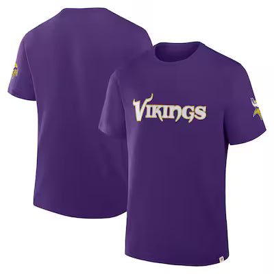 Minnesota Vikings Fanatics Elevated Classic Legacy T-Shirt - (USA Stock)