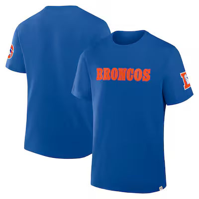 Denver Broncos Fanatics Elevated Classic Legacy T-Shirt - (USA Stock)