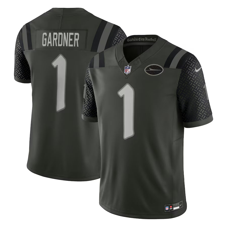 Ahmad Sauce New York Jets NFL Nike 2025 Rivalries Collection Limited Jersey - Gotham Green (USA Stock)