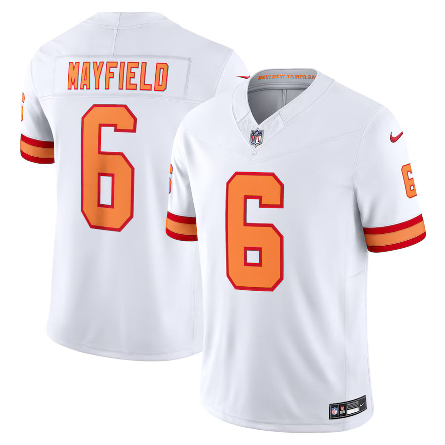 Baker Mayfield NFL Tampa Bay Buccaneers Nike Vapor F.U.S.E. Player Limited Jersey – White (USA Stock) - UKASSNI