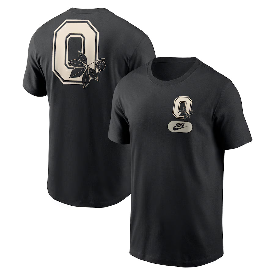 Ohio State Buckeyes NCAA Nike Fashion T-Shirt - Black - (USA Stock)