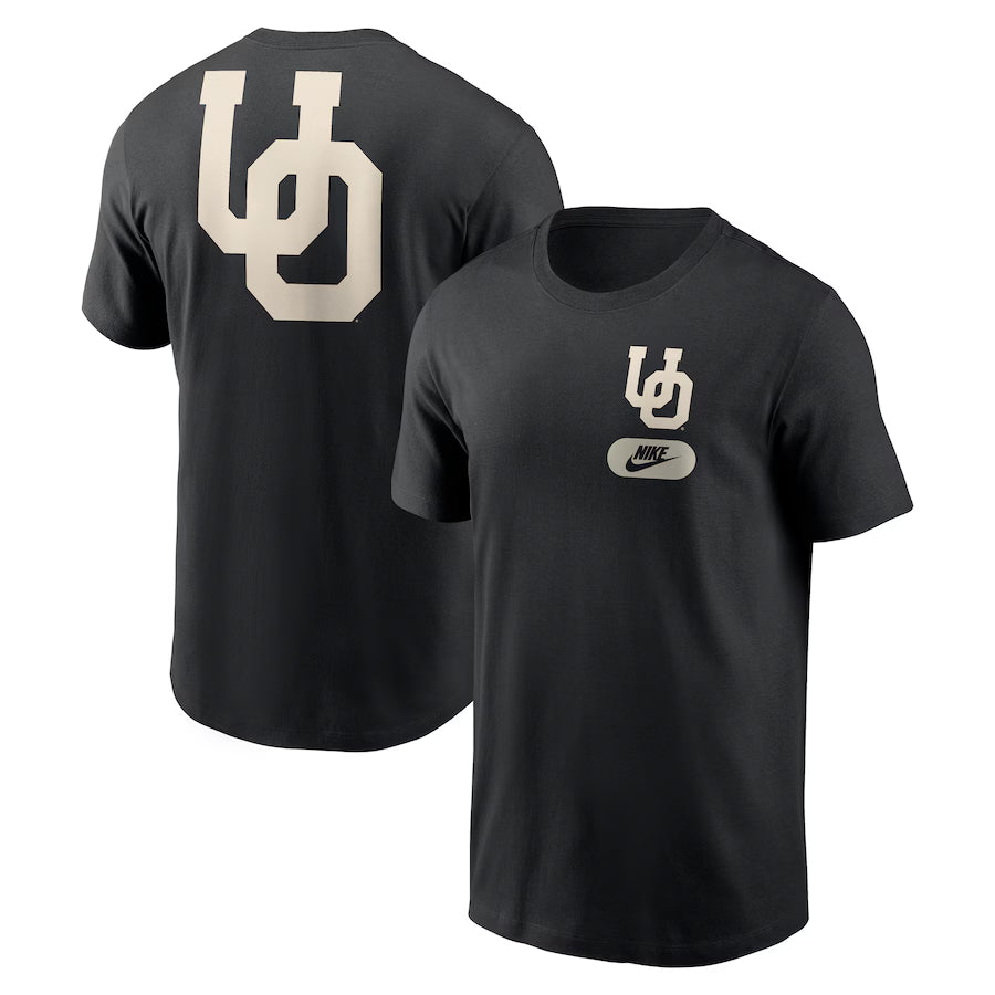 Oregon Ducks NCAA Nike Fashion T-Shirt - Black - (USA Stock)