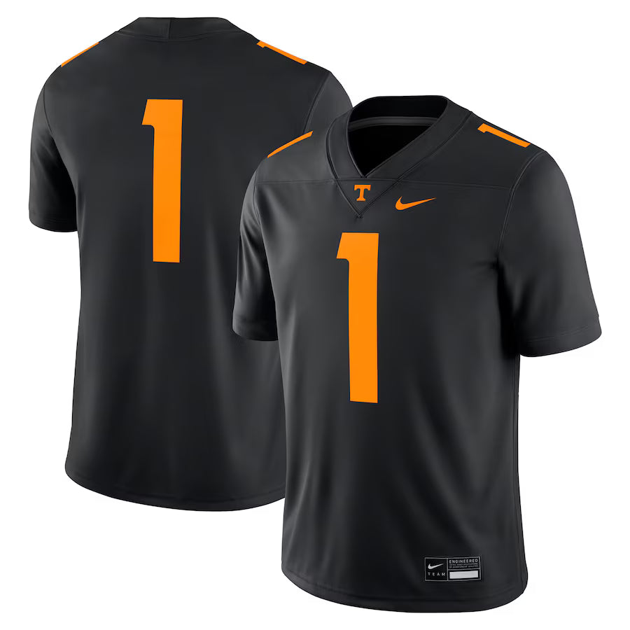 Tennessee Volunteers NCAA Nike Alternate Game Jersey - Black (USA Stock)