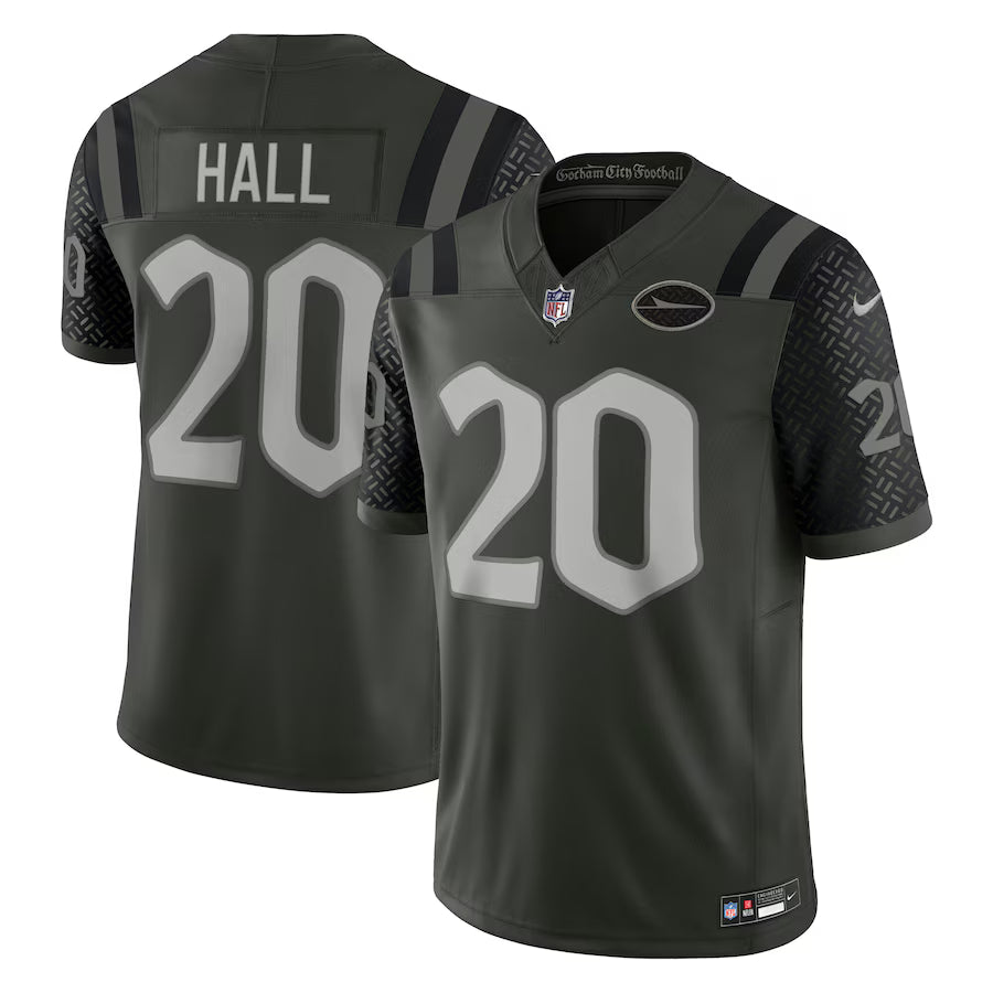 Breece Hall New York Jets NFL Nike 2025 Rivalries Collection Limited Jersey - Gotham Green (USA Stock) - UKASSNI