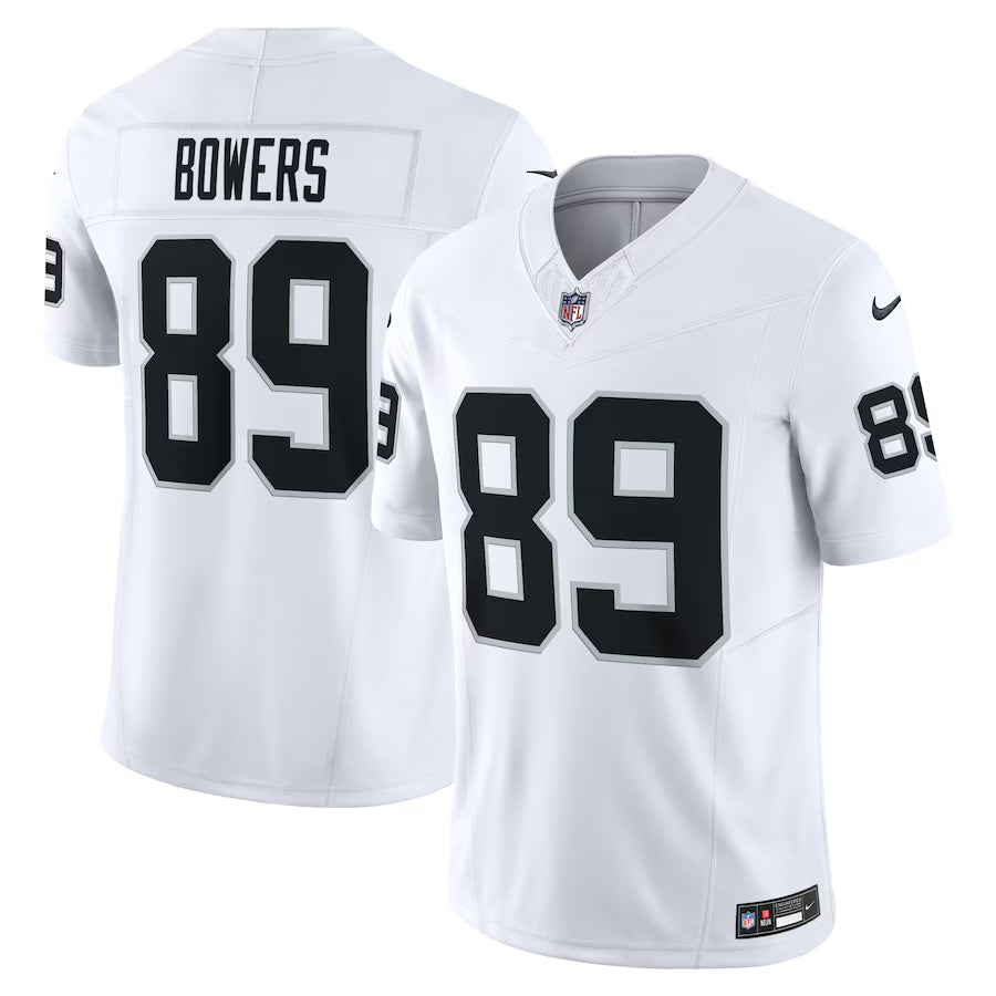 Las Vegas Raiders Brock Bowers Team Vapor F.U.S.E. Limited Jersey – Black (USA Stock)