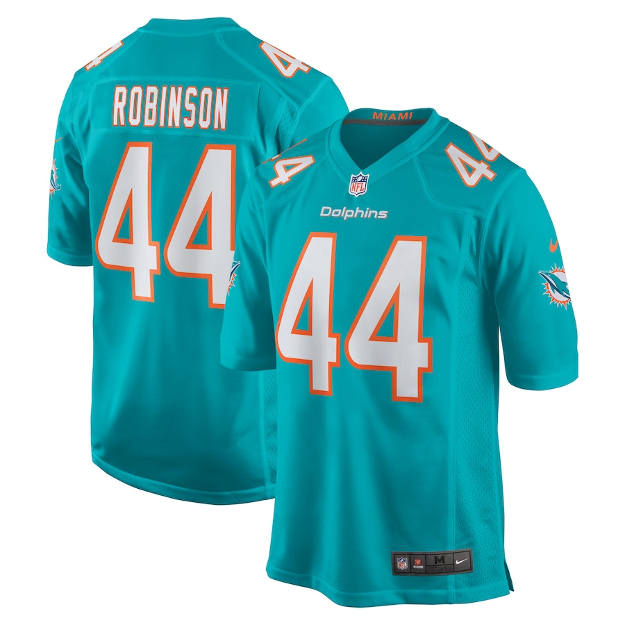 Chop Robinson NFL Miami Dolphins Nike Game Player Jersey – Aqua (USA Stock) - UKASSNI