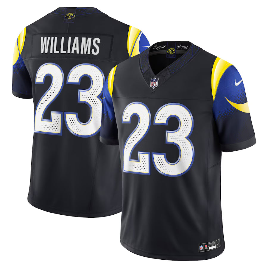 Kyren Williams Los Angeles Rams NFL Nike 2025 Rivalries Collection Limited Jersey - Midnight Blue (USA Stock)