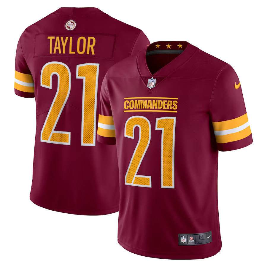 Washington Commanders Sean Taylor 2022 Home Retired Player Limited Jersey – Burgundy (USA Stock)