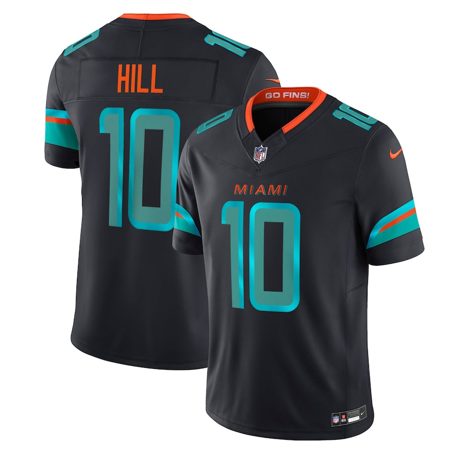 Tyreek Hill Miami Dolphins NFL Nike 2025 Rivalries Collection Limited Jersey - Pitch Blue (USA Stock)