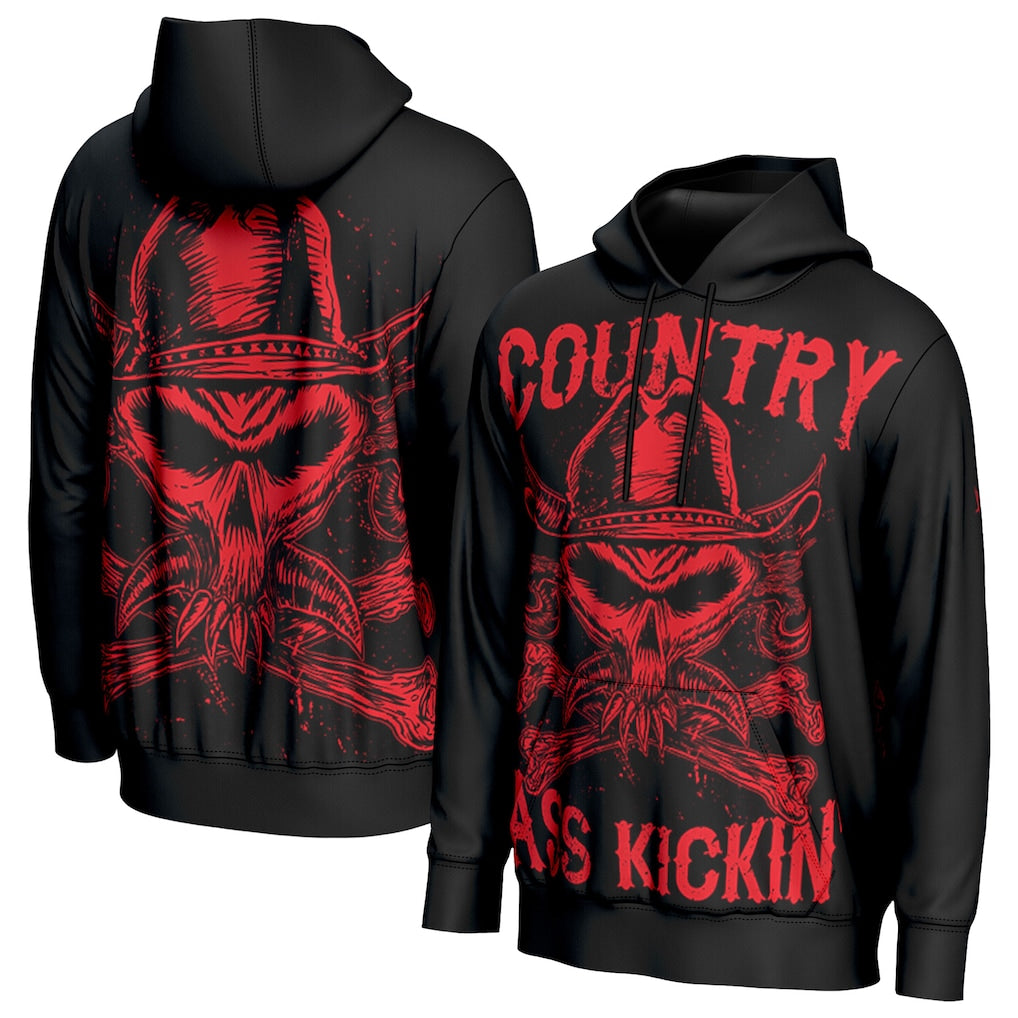 Brock Lesnar WWE ProSphere Country Hoodie – Black (USA Stock) - UKASSNI