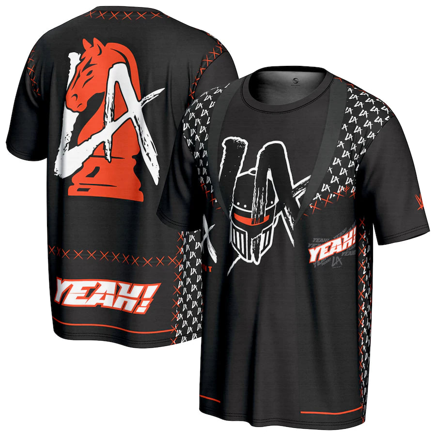 LA Knight ProSphere Vest T-Shirt – Black (USA Stock)