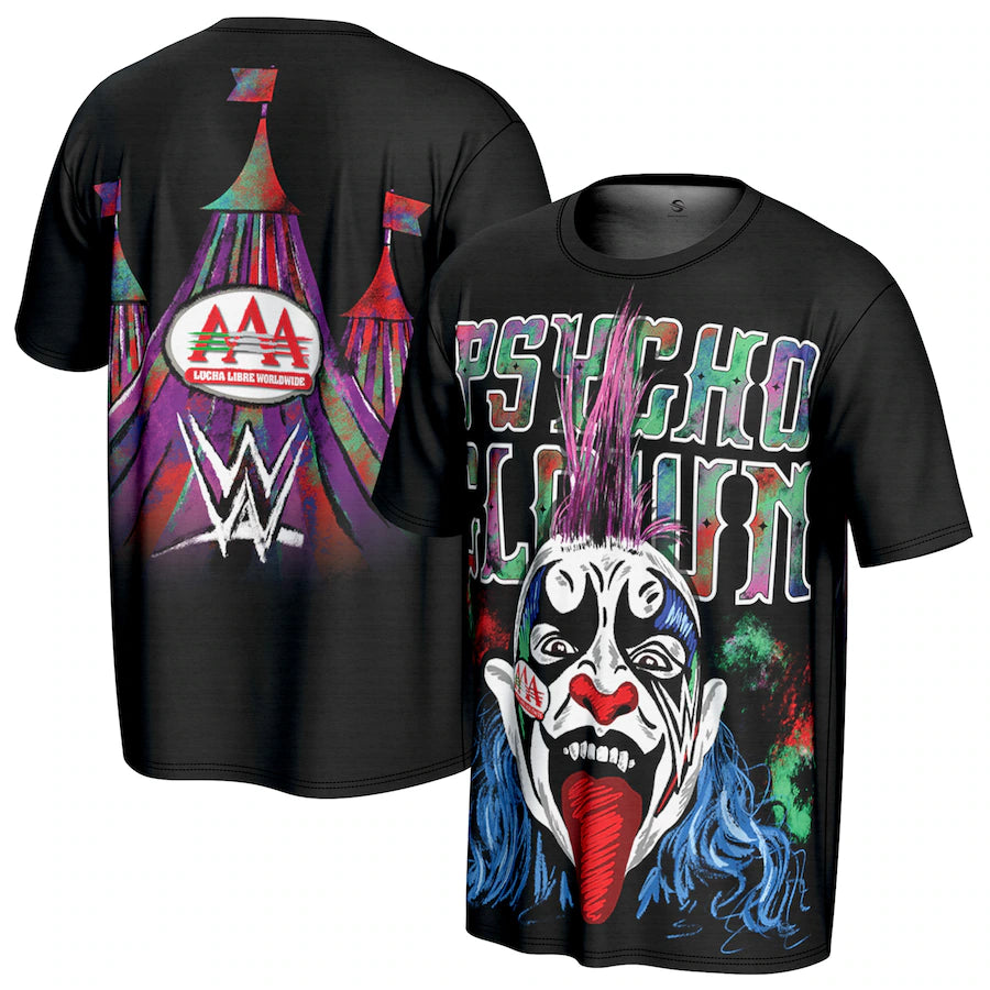 Psycho Clown AAA ProSphere T-Shirt - Black (USA Stock)
