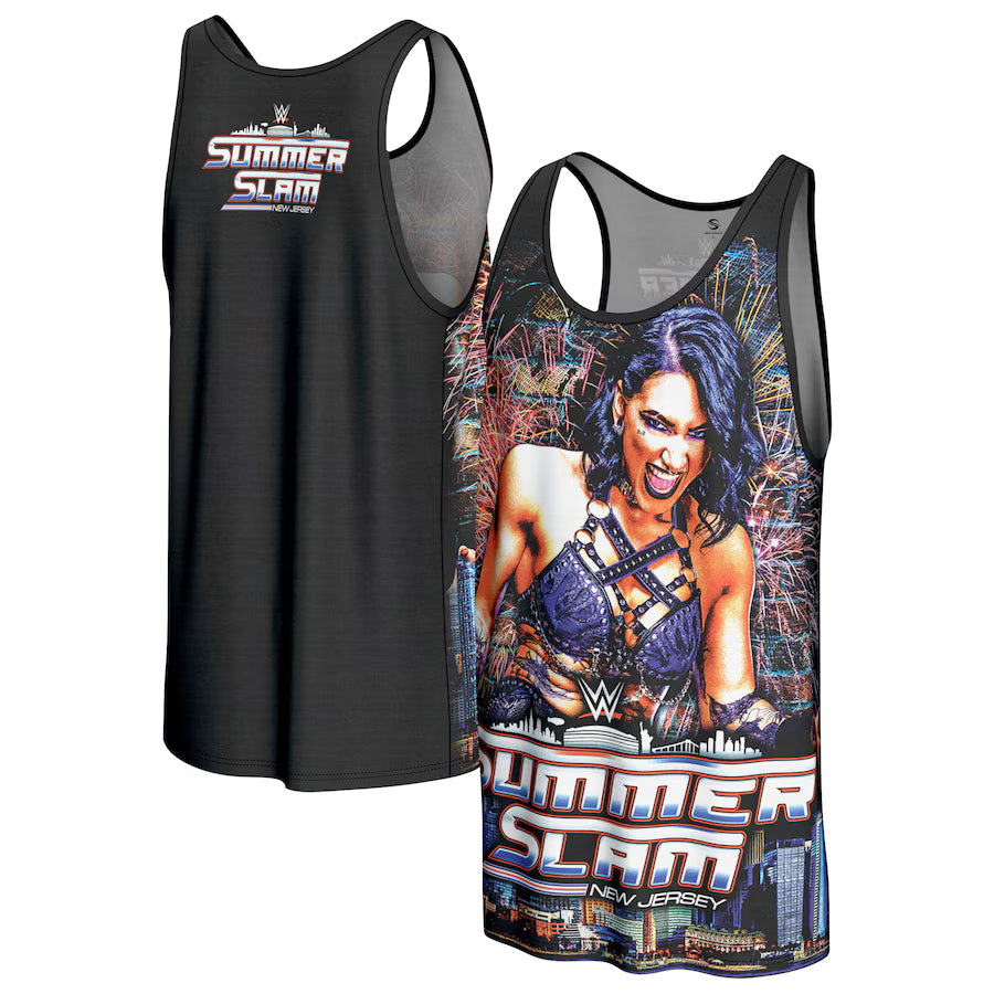 Rhea Ripley WWE ProSphere SummerSlam 2025 Tank Top – Black (USA Stock) - UKASSNI