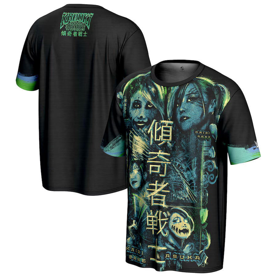 The Kabuki Warriors ProSphere Kanji T-Shirt – Black (USA Stock)