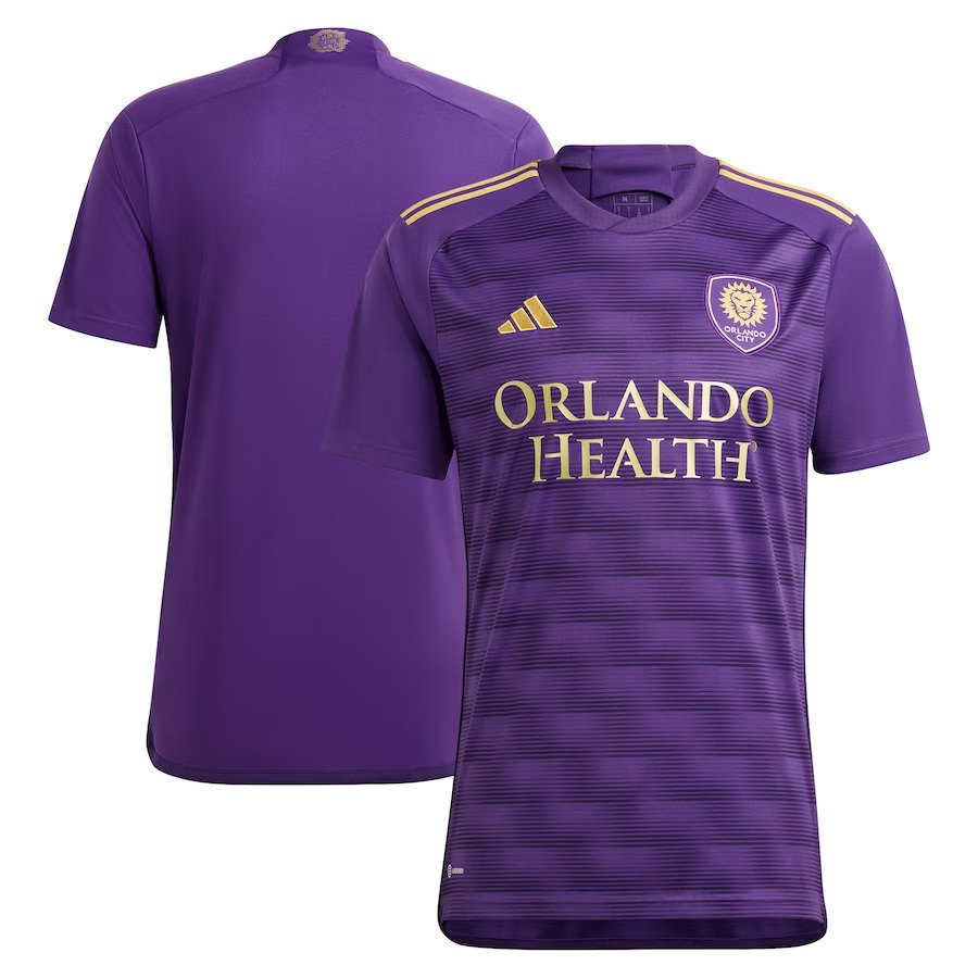 Orlando City SC adidas 2023 The Wall Kit Replica Jersey - Purple - UKASSNI