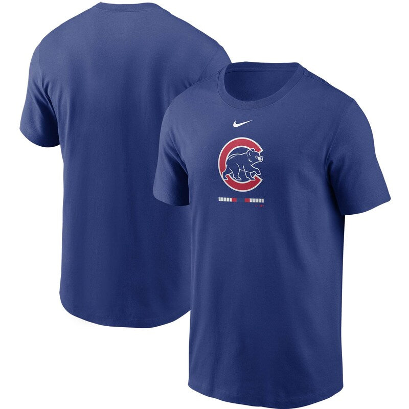 Chicago Cubs 2XL MLB UK Nike Legacy T-Shirt - Royal - UKASSNI
