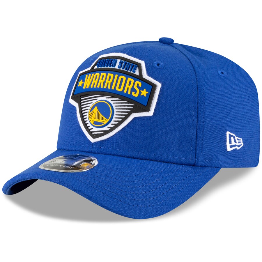 Golden State Warriors NBA UK New Era Tip Off 9FIFTY Snapback Hat -- Royal - UKASSNI