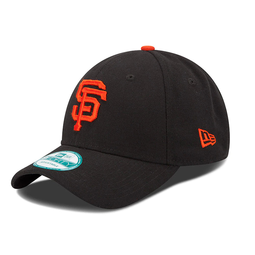 San Francisco Giants MLB UK New Era Men's Team League 9Forty Adjustable Hat - Black - UKASSNI