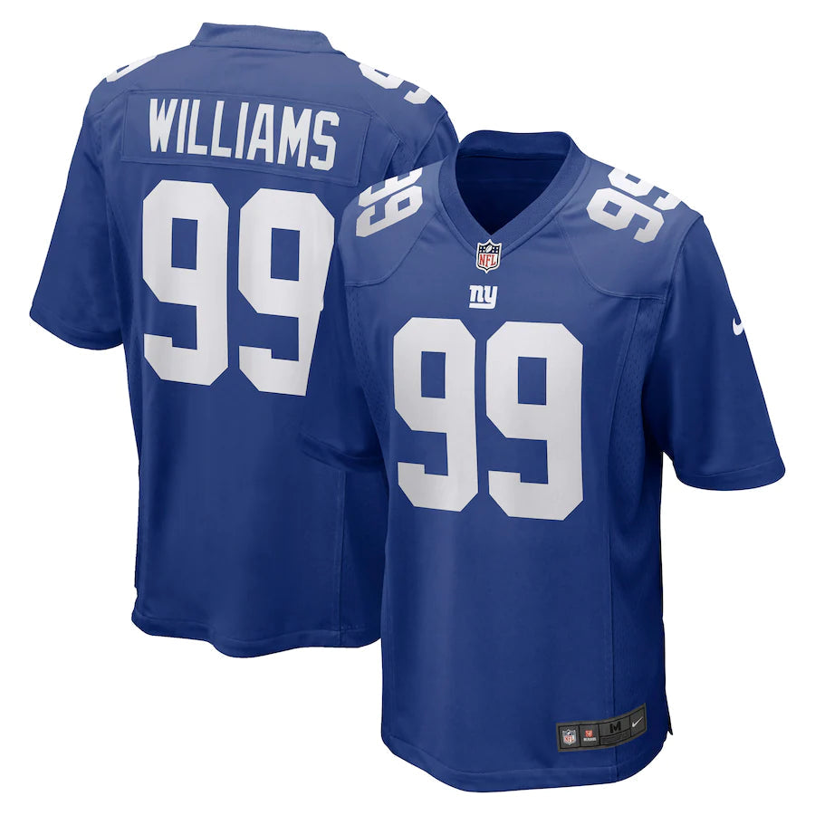 Nike Leonard Williams New York Giants NFL Game Jersey - Royal - 2XL - Mesh Panels - Officially Licensed - UKASSNI