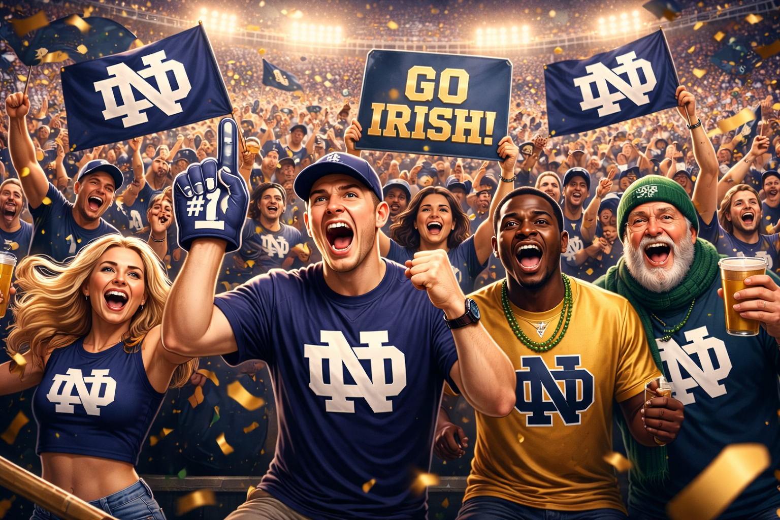 Notre Dame Fighting Irish Merchandise – Official NCAA Gear