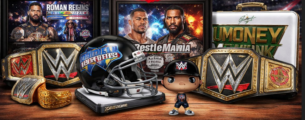 WWE Collectibles – Official WWE Memorabilia & Display Items