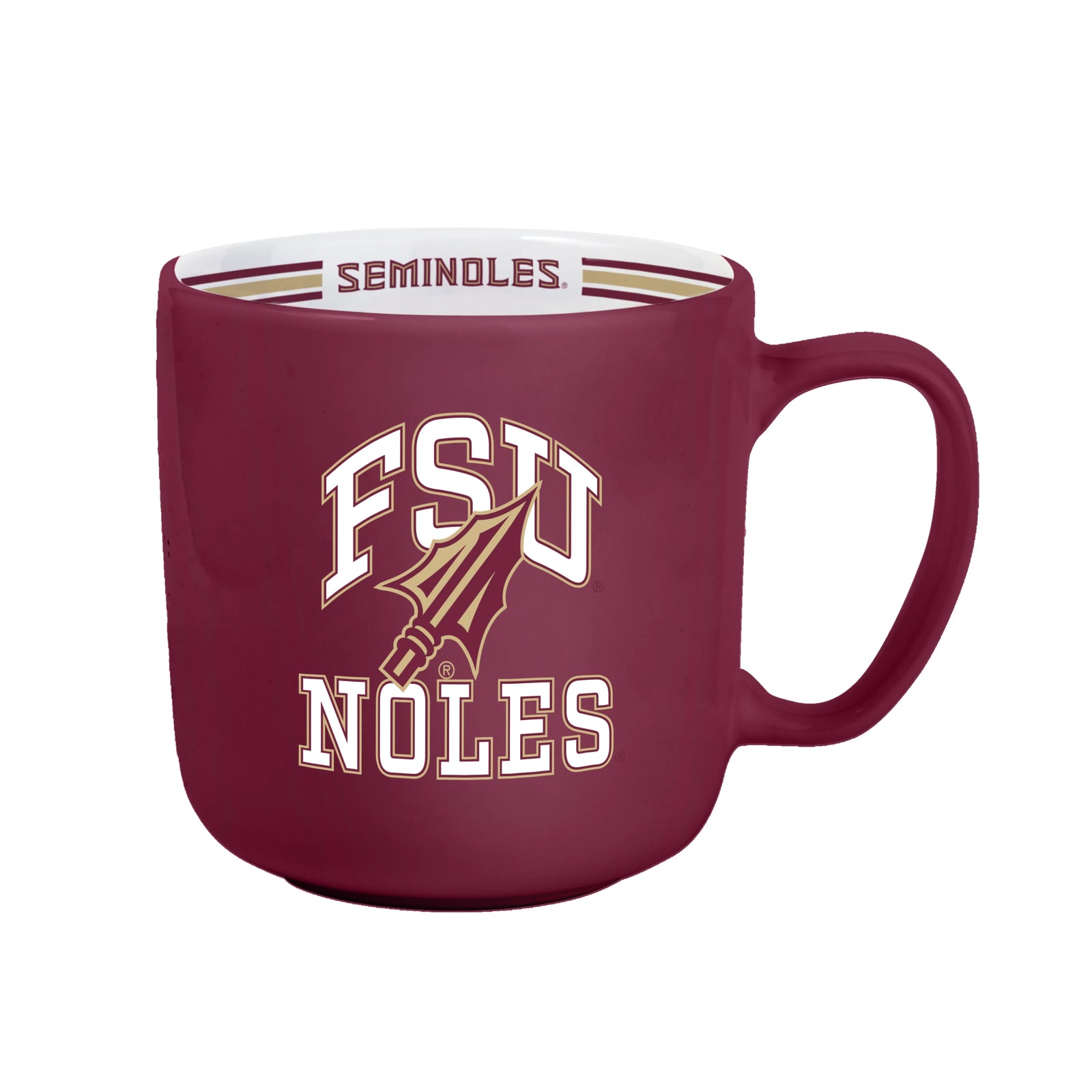 Florida State Seminoles NCAA 15oz Stripe Mug (UK Stock) - UKASSNI