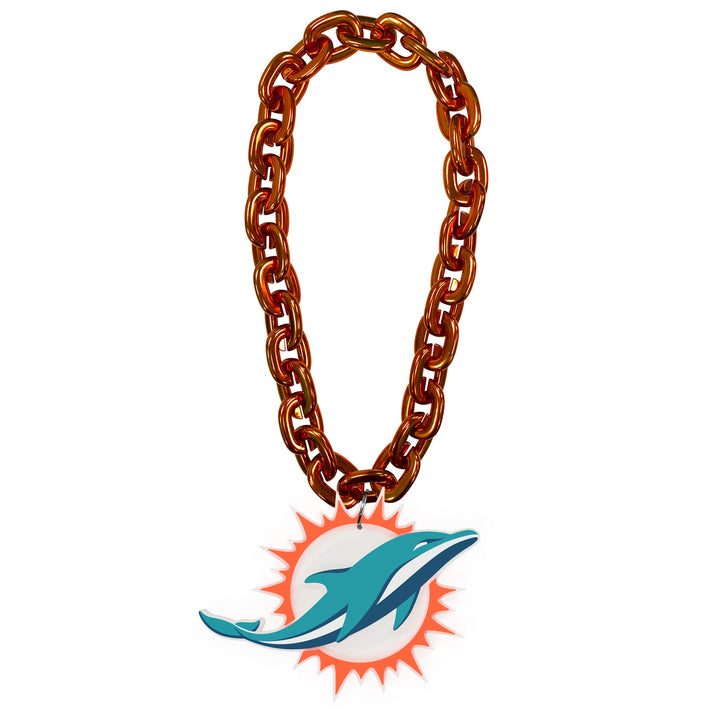 Miami Dolphins NFL UK Logo FanFave Fan Chain - UKASSNI