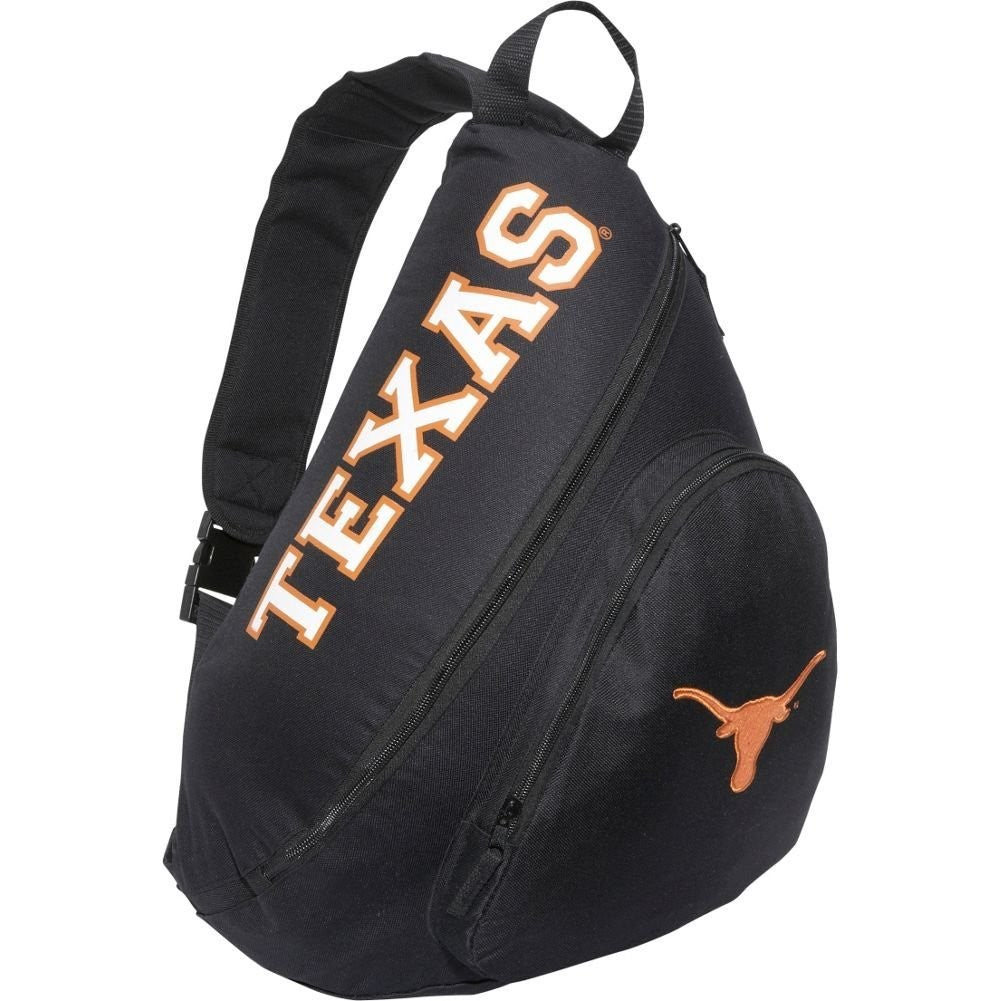 Texas Longhorns Sling Backpack - Black - UKASSNI
