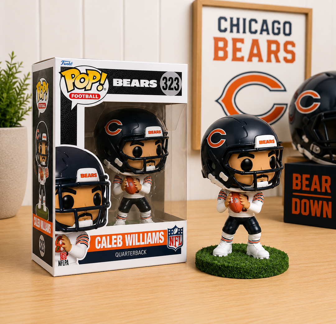 Chicago Bears Caleb Williams Funko Pop! Vinyl Figure 
