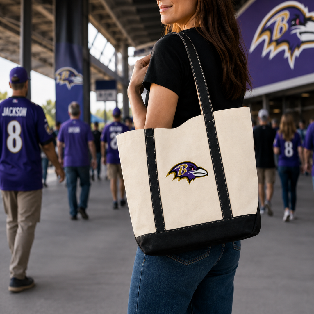 Baltimore Ravens NFL Canvas Tote Bag – (UK Stock)