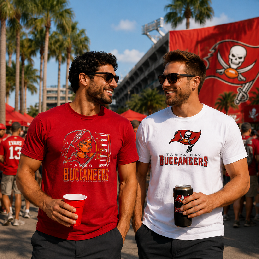 Tampa Bay Buccaneers 2 T-Shirt Bundle - NFL (UK Ready)