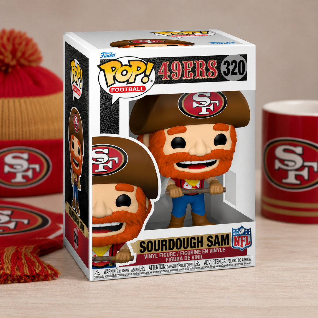 San Francisco 49ers NFL Sourdough Sam Funko Pop! Vinyl Figure (UK Stock)