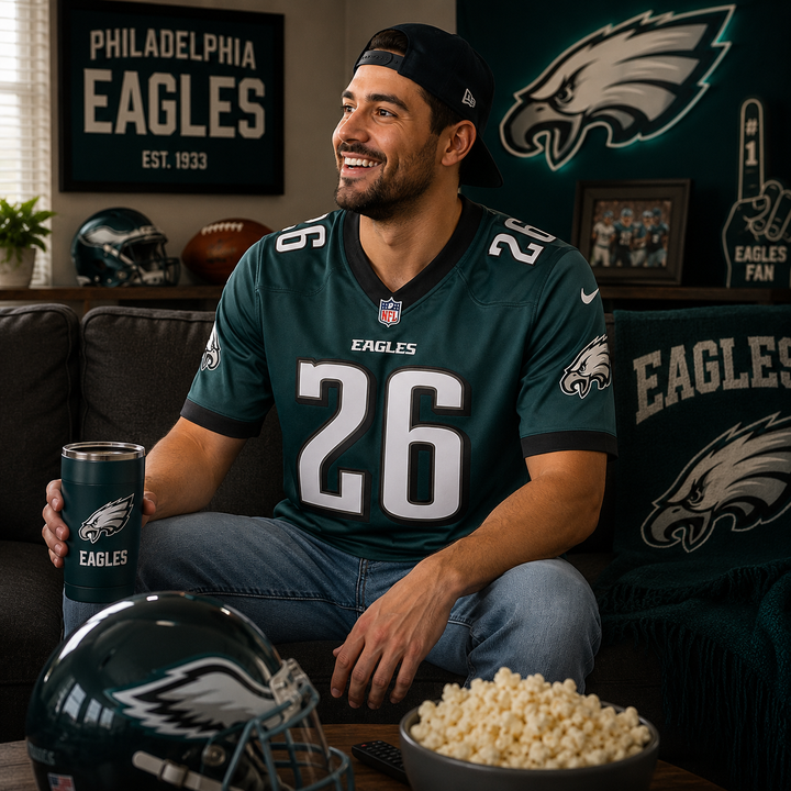 Philadelphia Eagles NFL Saquon Barkley Nike Vapor F.U.S.E. Limited Jersey – Midnight Green (USA Stock)
