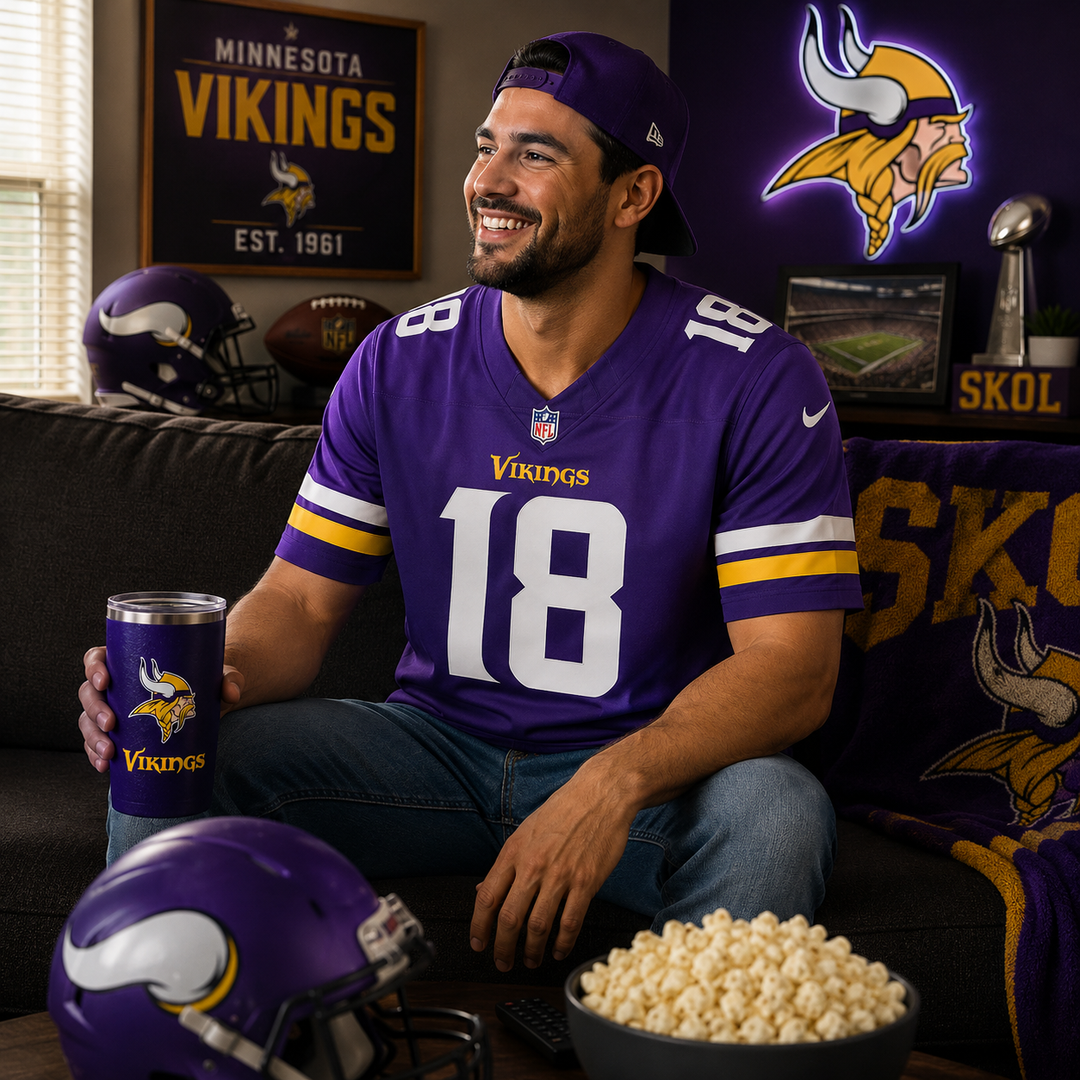 Minnesota Vikings NFL Justin Jefferson Nike Vapor F.U.S.E. Limited Jersey - Purple (USA Stock)