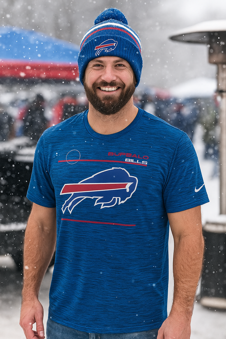 T-shirt de performance Nike Sideline Velocity Legend des Giants de New York - Bleu roi