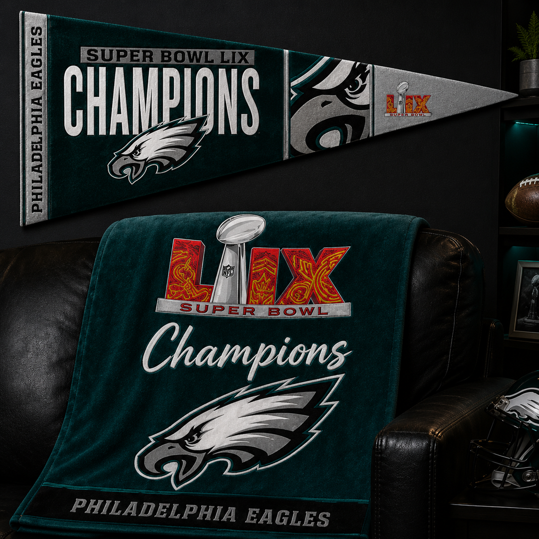 Philadelphia Eagles Super Bowl LIX Collection - NFL (UK Ready)