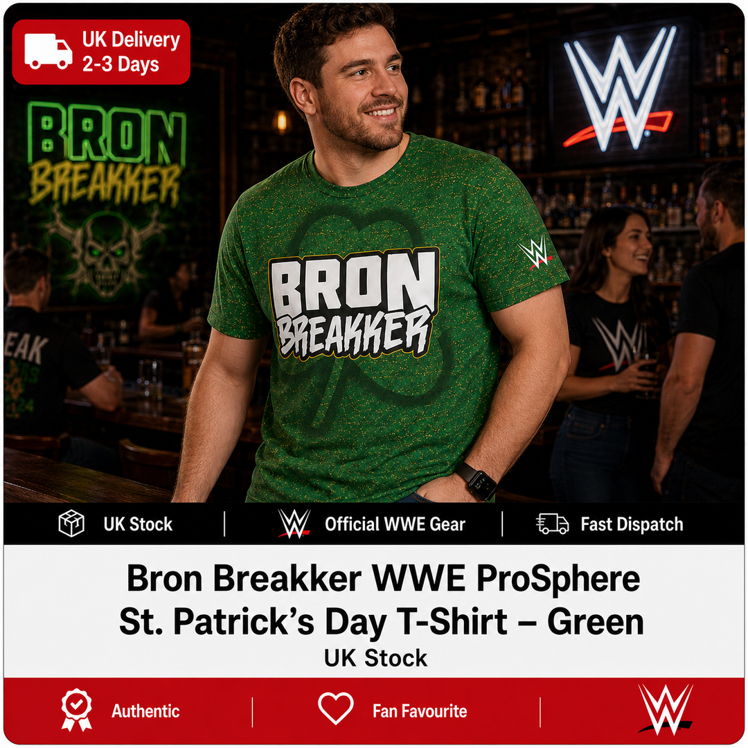 Bron Breakker WWE ProSphere St. Patrick&