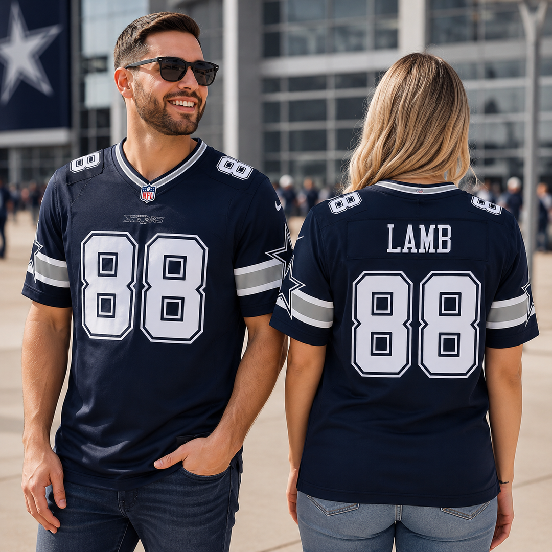 Dallas Cowboys NFL CeeDee Lamb Nike Vapor F.U.S.E. Limited Jersey – Navy (UK Stock)