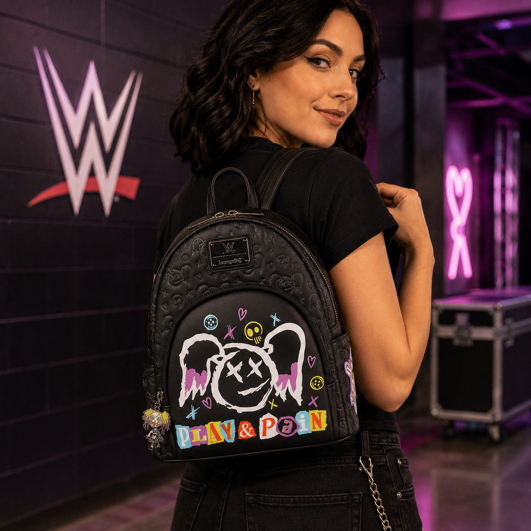 Alexa Bliss WWE Loungefly Mini Backpack – Black (USA Stock)