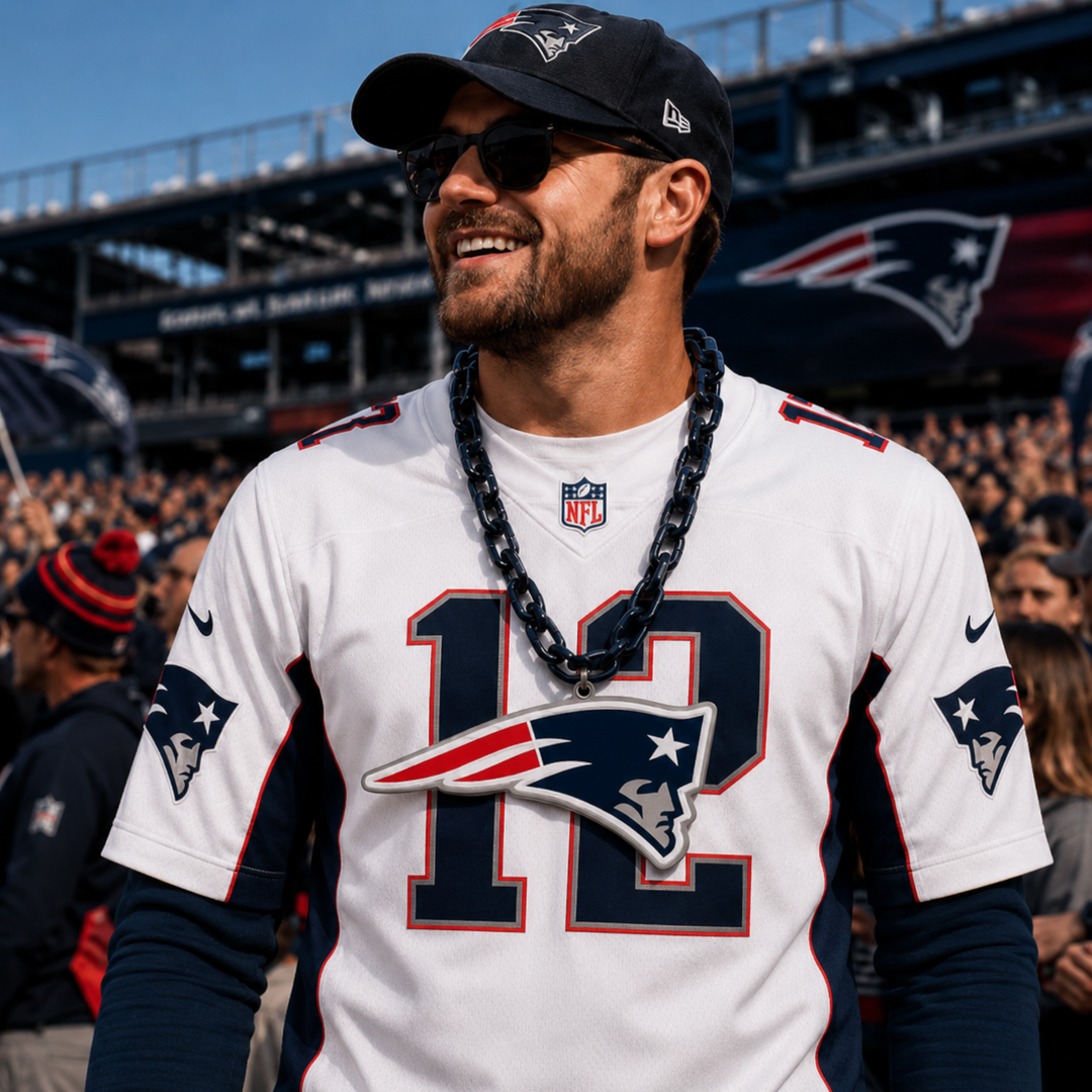 New England Patriots NFL FanFave Fan Chain (UK Stock)