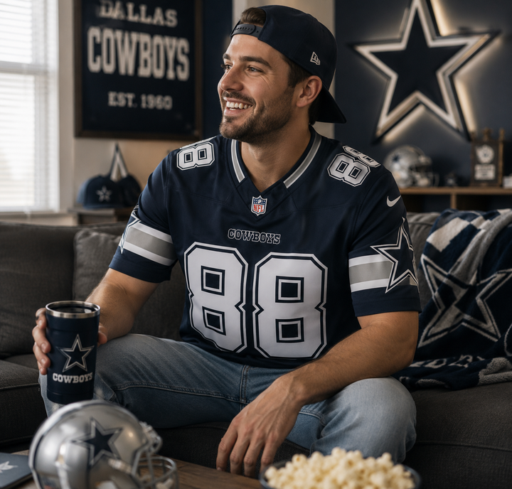 Dallas Cowboys CeeDee Lamb Jersey - NFL Nike Vapor F.U.S.E. Limited - Navy (UK Ready)