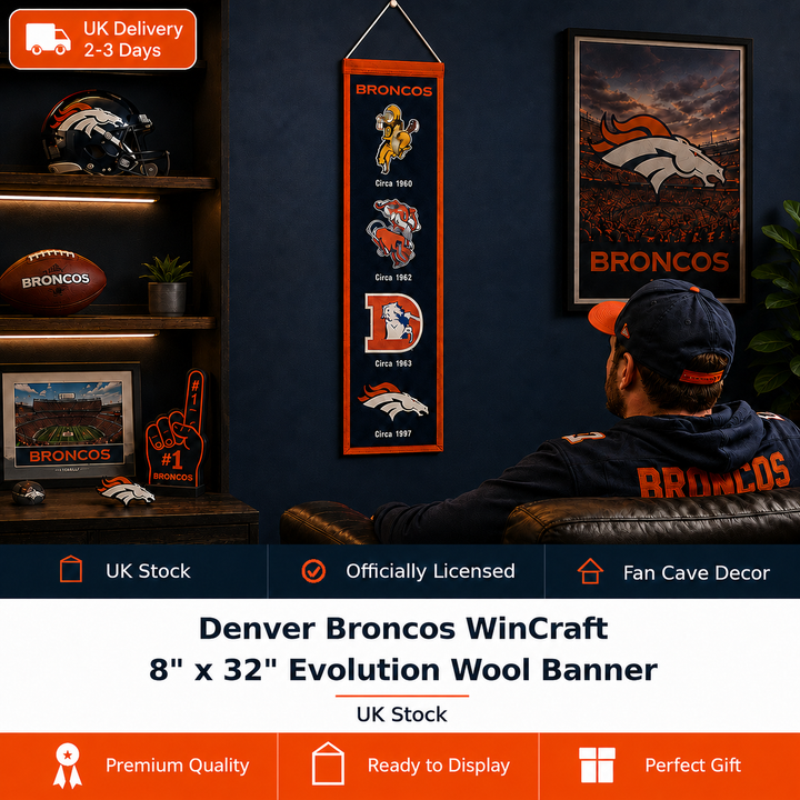 Denver Broncos Wincraft 8&