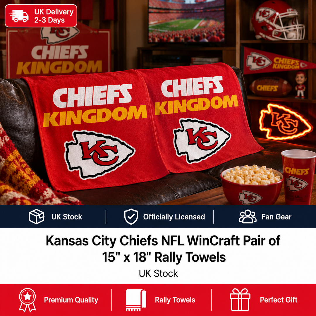 Kansas City Chiefs NFL Wincraft Pair of 15&