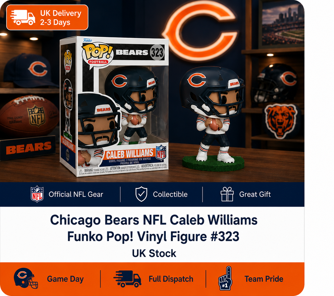 Chicago Bears NFL Caleb Williams Funko Pop! Vinyl Figure 