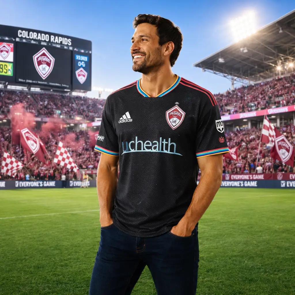 Colorado Rapids Jersey – MLS Adidas 2026 Authentic – Black (UK Ready)