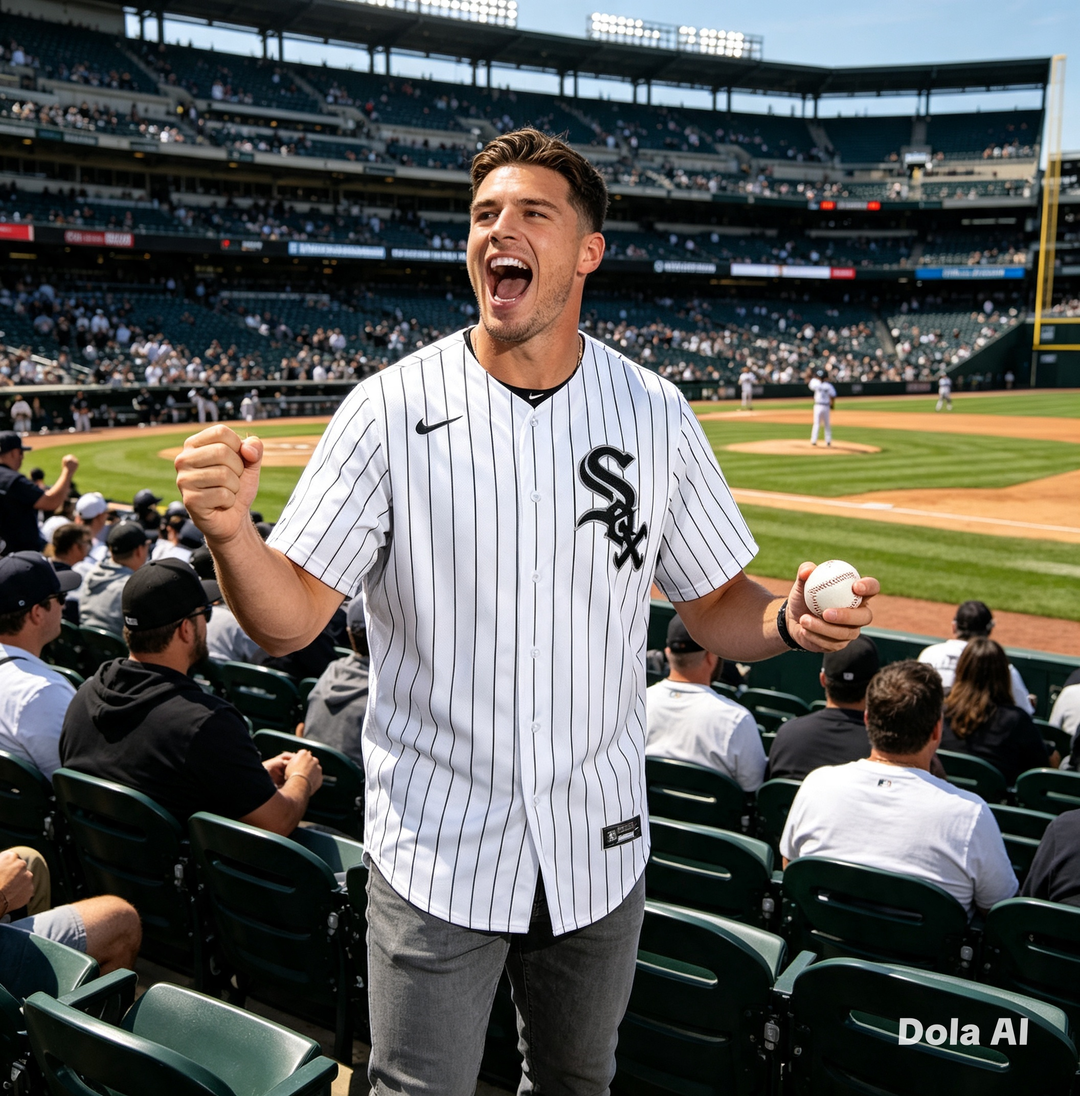Chicago White Sox Jersey – MLB Nike Home Limited – White (Fast Dispatch)