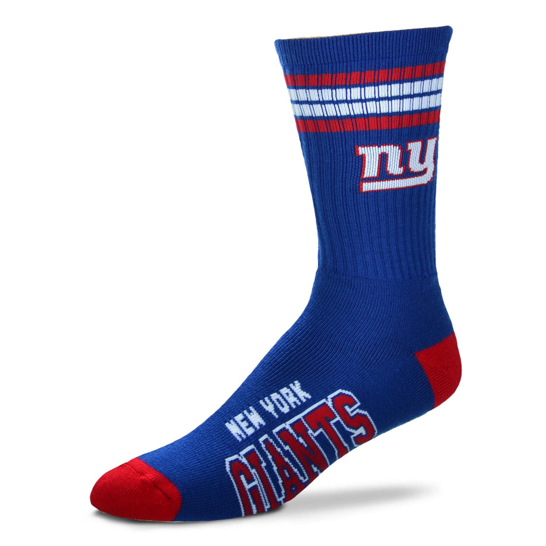 New York Giants 4 Stripe Deuce Socks - Large - UKASSNI
