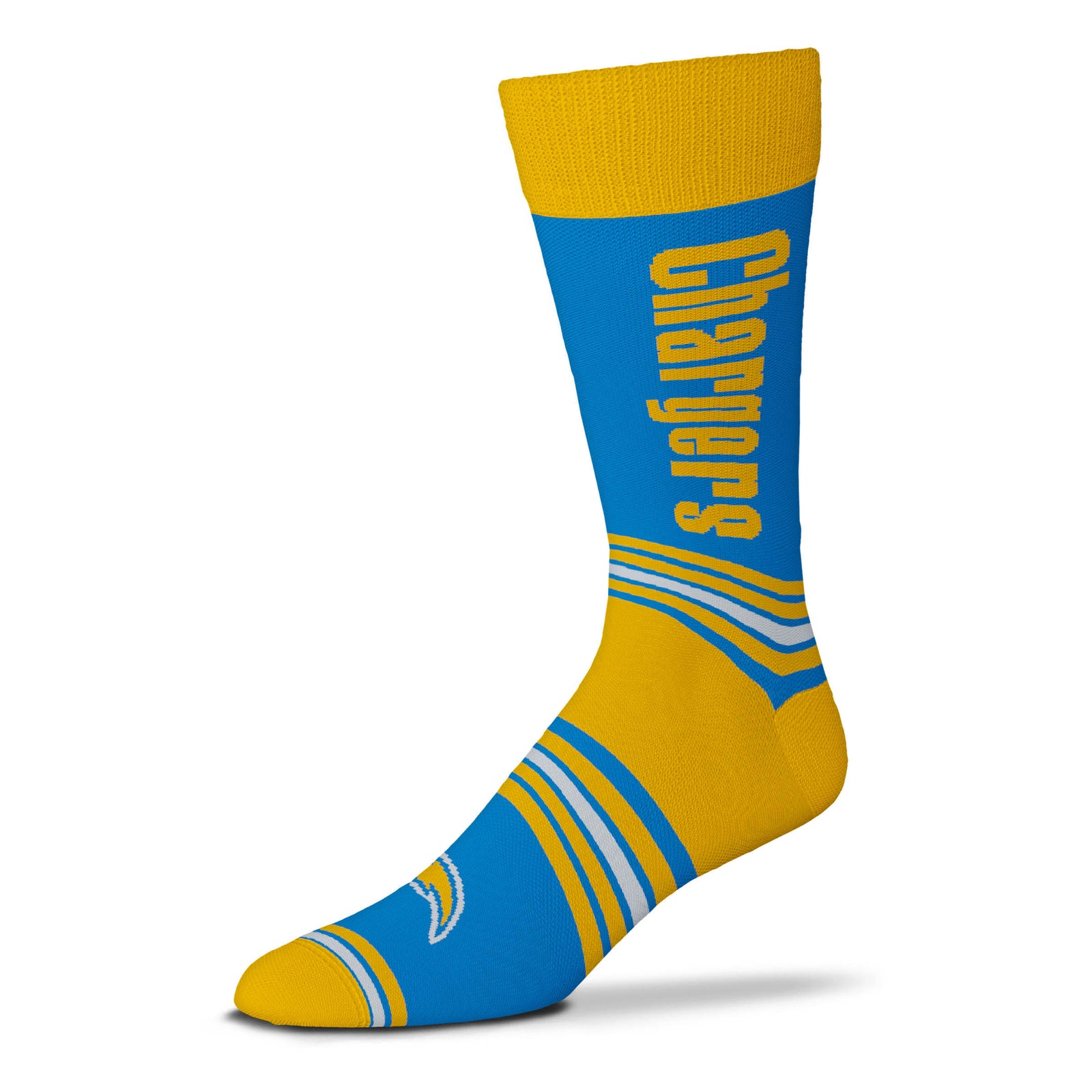 Los Angeles Chargers Bare Feet NFL Go Team Socks – One Size Fits Most (UK Stock) - UKASSNI