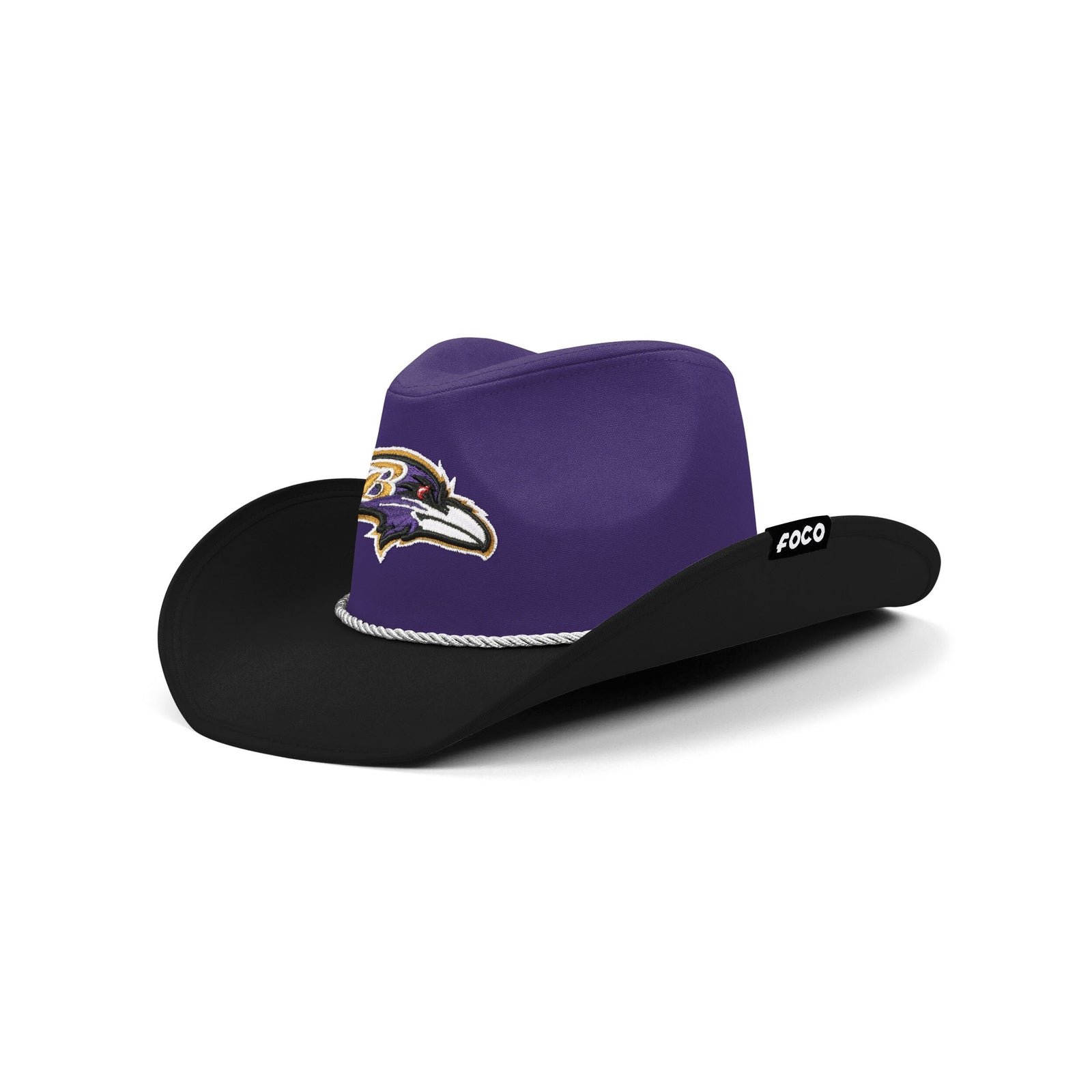 Baltimore Ravens NFL Two-Tone Cowboy Hat – UK Stock - UKASSNI