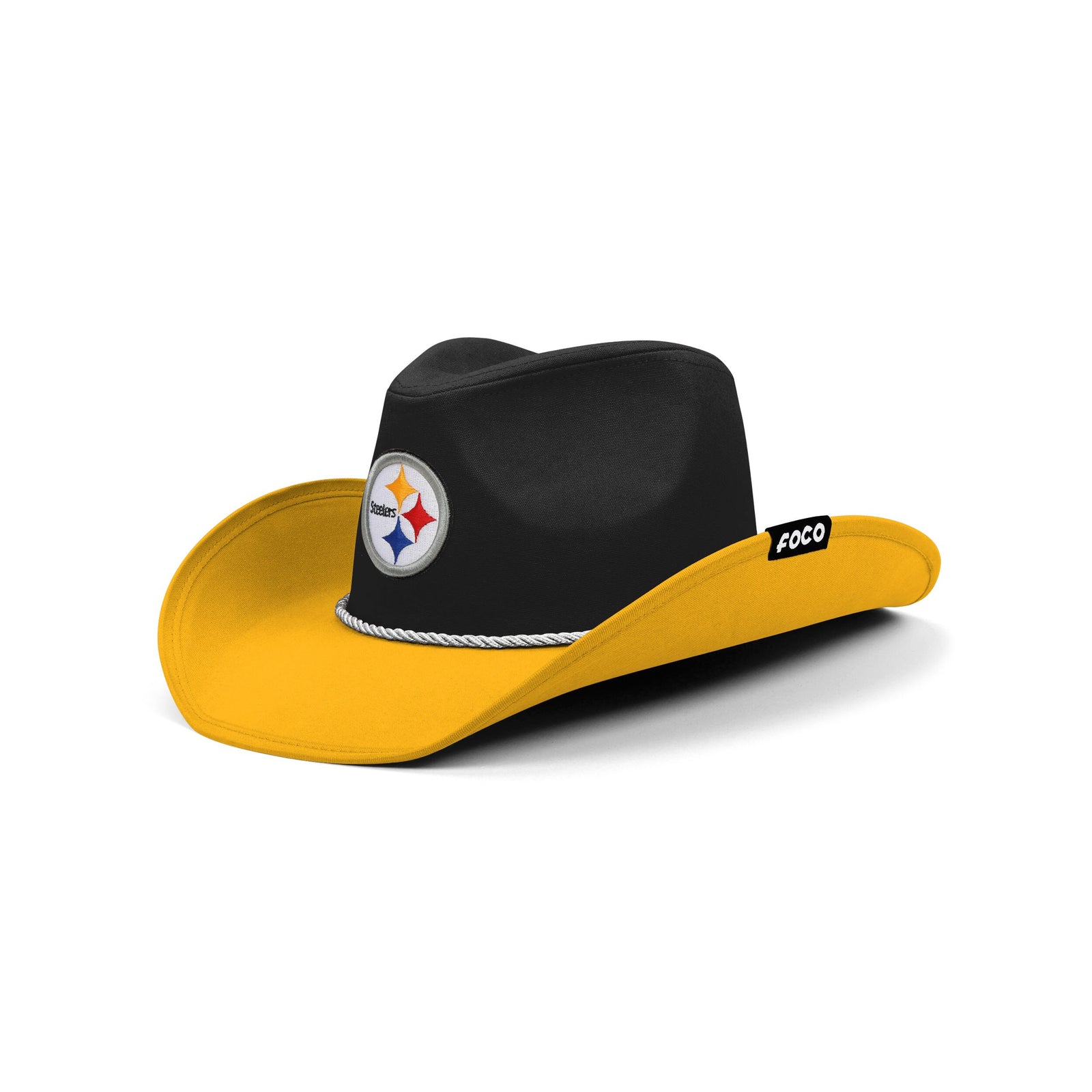 Pittsburgh Steelers NFL Two-Tone Cowboy Hat – UK Stock - UKASSNI